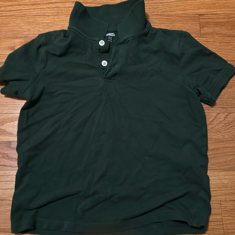 Boys Old Navy Green Polo